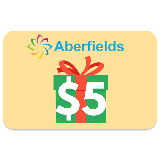 Aberfields $5 Gift Card