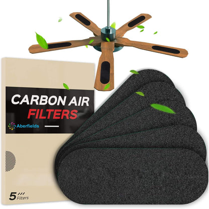 Buy One Set And Get One FREE: AirClean Ceiling Fan Filters (5- Pack)