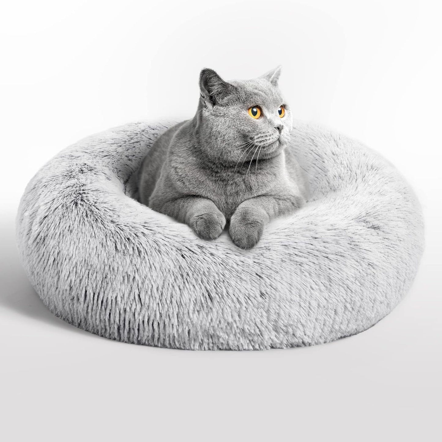 Anti-Anxiety Fluffy Cat Bed