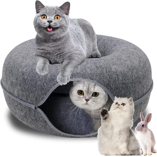 KittyCozy Cat Tunnel Bed