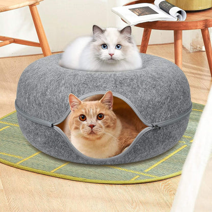 KittyCozy Cat Tunnel Bed