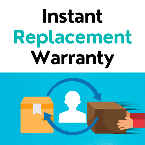 🎁 Instant Product Replacement Warranty (100% off)