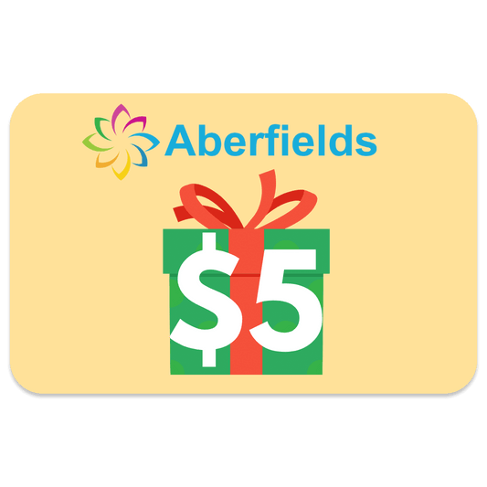 Aberfields $5 Gift Card