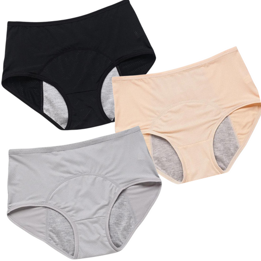 3-Pack Leakproof Protective Panties