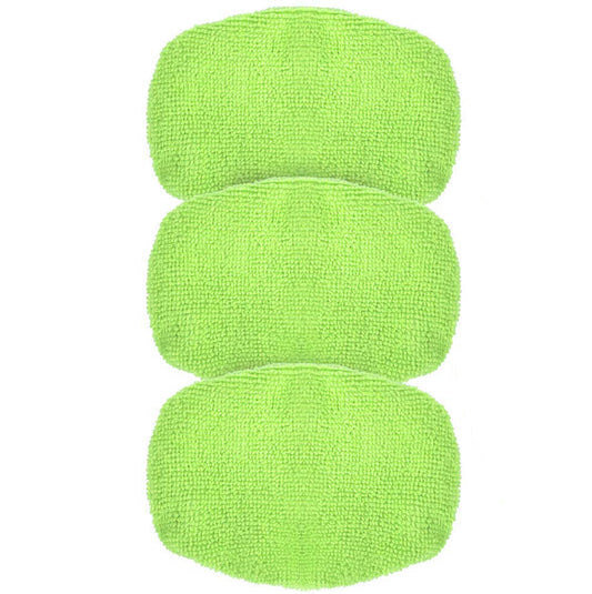 Set of 3 Extra Cloth Pads for Windshield Microfiber Easy Cleaner