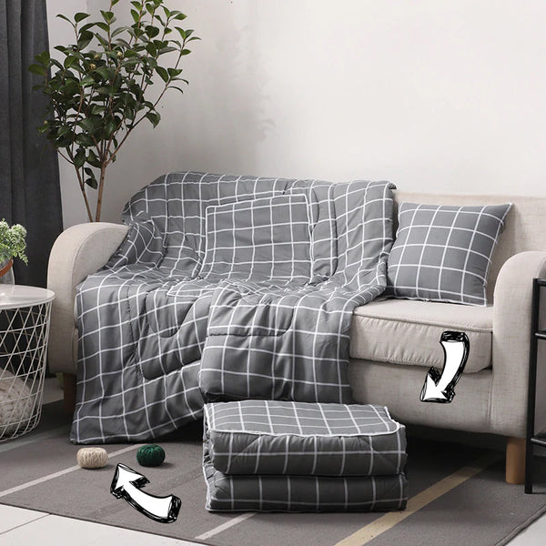 2 in 1 Quilt and Cushion
