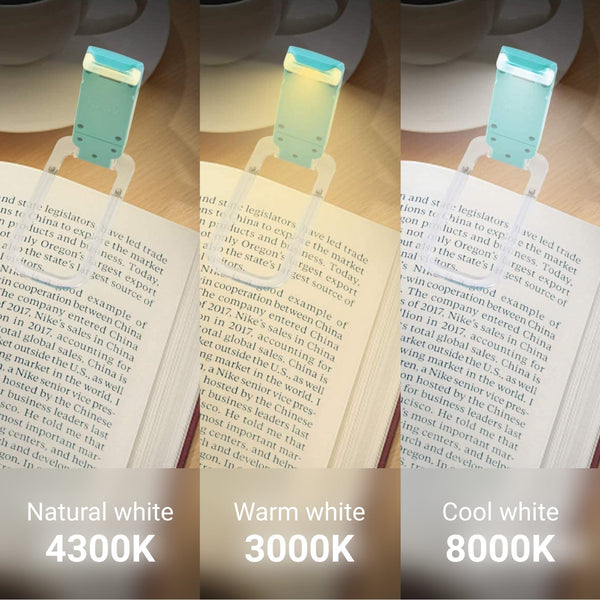 USB Rechargeable Book Light Clip