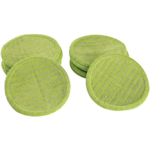 Set of 6 Extra Cleaning Pads for Cordless Rotating Mop